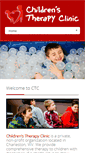 Mobile Screenshot of childrenstherapyclinic.com